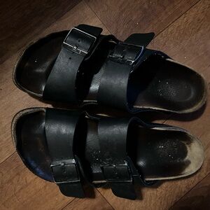 Birkenstock Black Double Strap Sandals